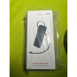 iWALK LinkPod Reel 20000 White‎ Portable Charger Power Bank with Reel
